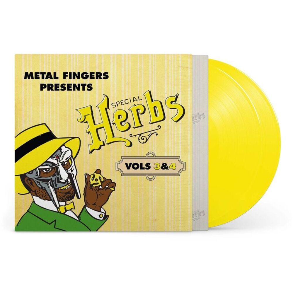 MF Doom - Metal Fingers Presents: Special Herbs Vol. 3 & 4 - Yellow  LP LP